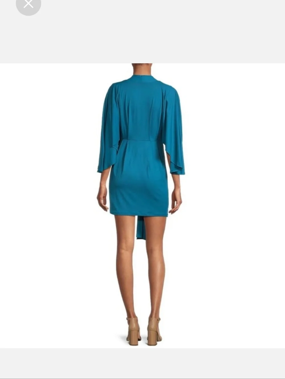 Susana Monaco Lemon Yellow Draped Ibizia Dress